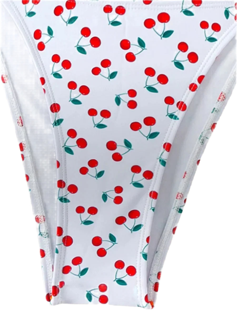 Cherry String Bikini Set - Multiple Colours