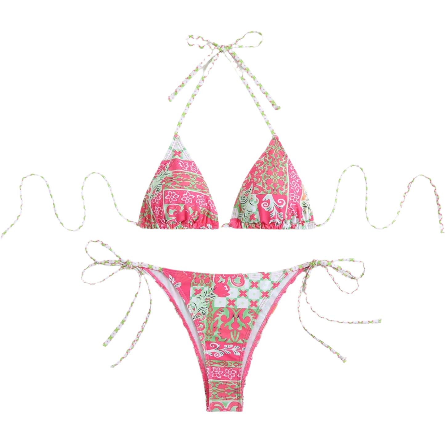 Cute String Bikini Set - Multiple Colours