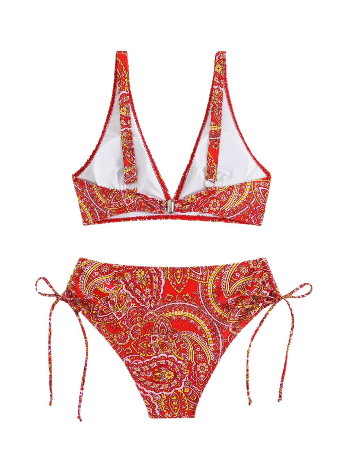 Bandana Drawstring Bikini Set - Multiple Colours