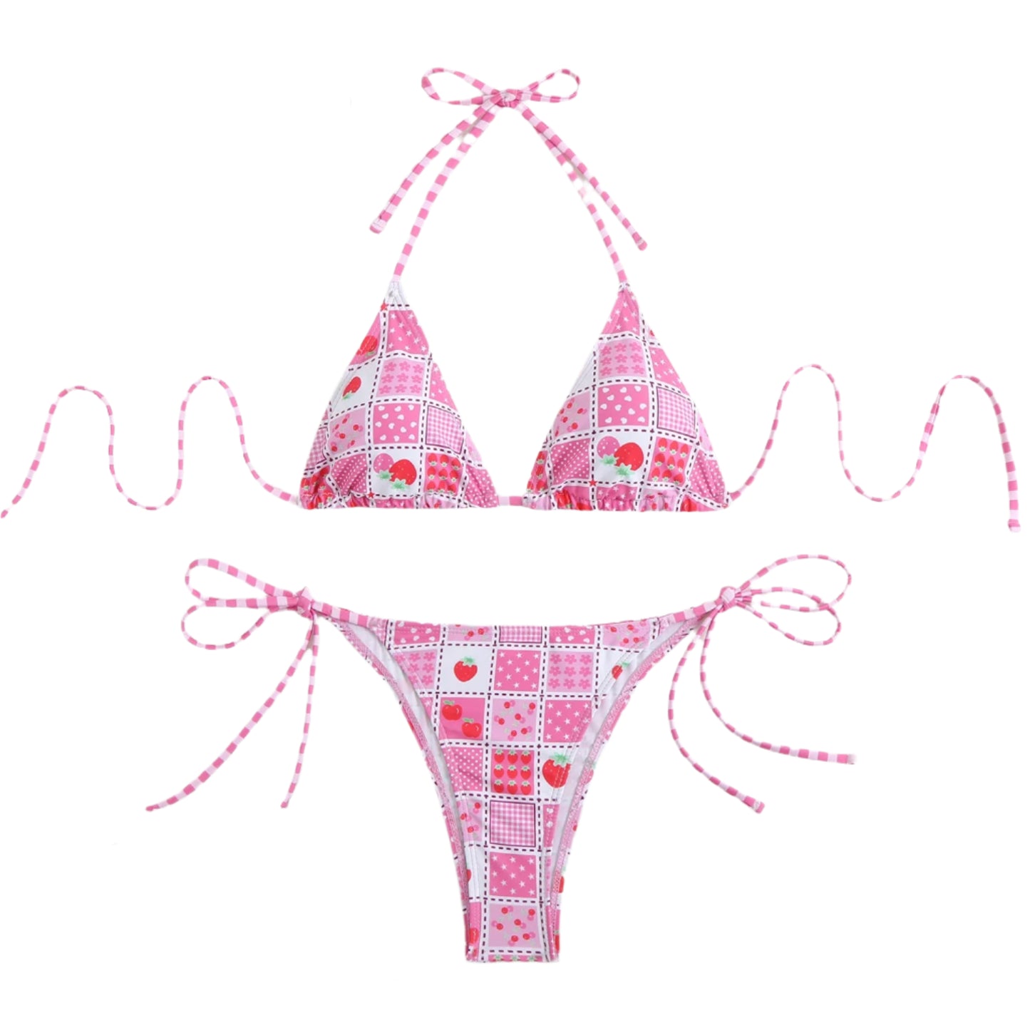 Cute String Bikini Set - Multiple Colours