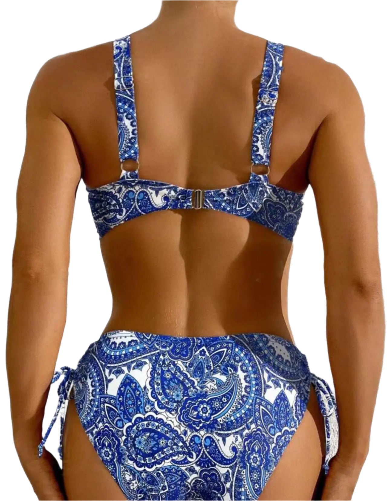 Bandana Drawstring Bikini Set - Multiple Colours