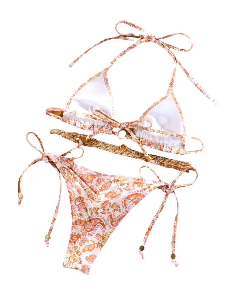 Bandana Pattern Bikini Set - Multiple Colours