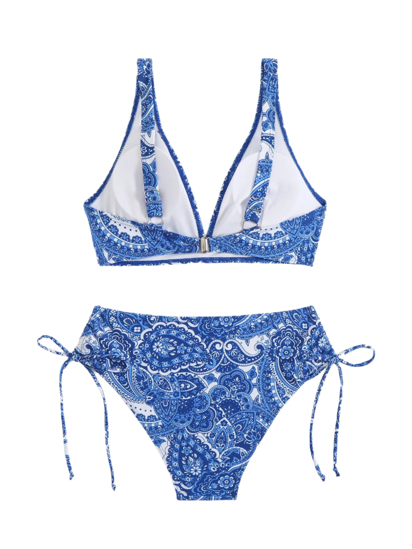 Bandana Drawstring Bikini Set - Multiple Colours