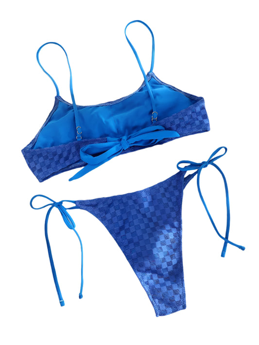 Chequer Bikini Set