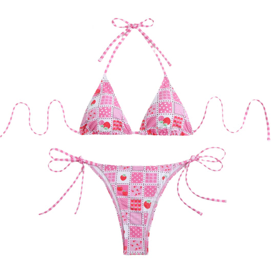 Cute String Bikini Set - Multiple Colours