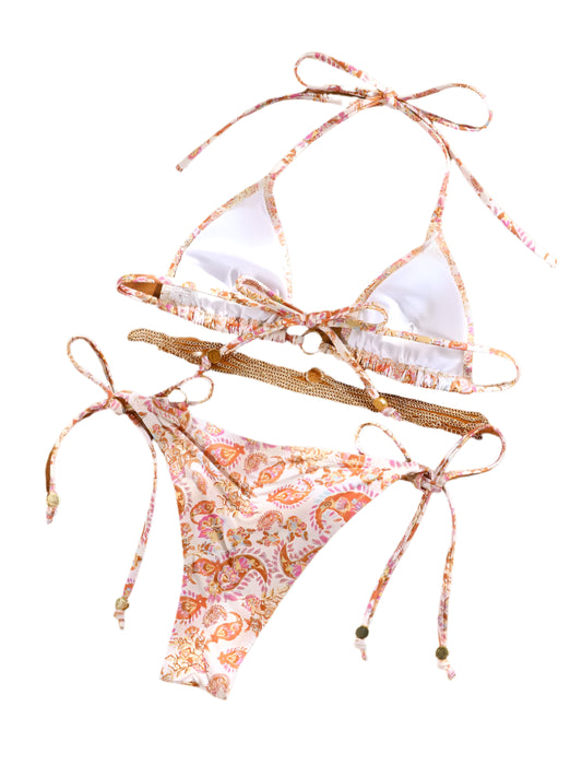 Bandana Pattern Bikini Set - Multiple Colours